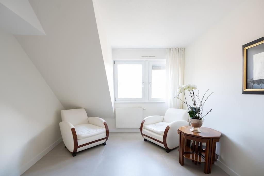 Le Carre D Or Appartement Terrasse Vue Cathedrale Strasbourg Luaran gambar